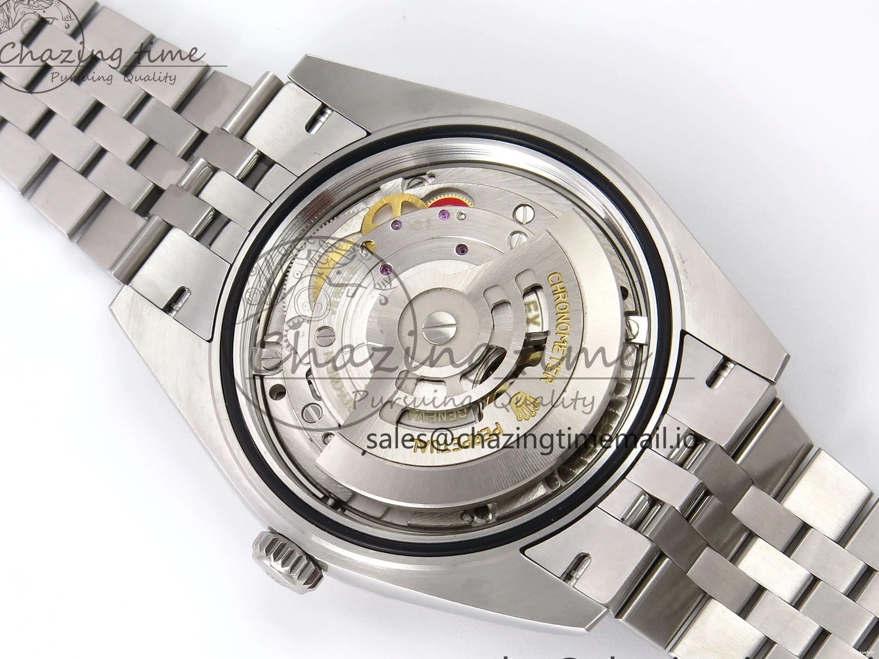 Best White 41 EWEF 126334 Jubilee Edition Dial DateJust A3235 on Bracelet Silver 1224